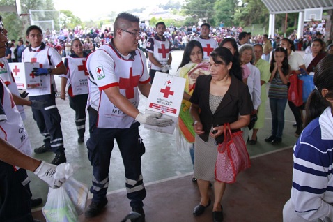 Cruz Roja Edomex distribuye 252 toneladas de ayuda - Grupo Milenio