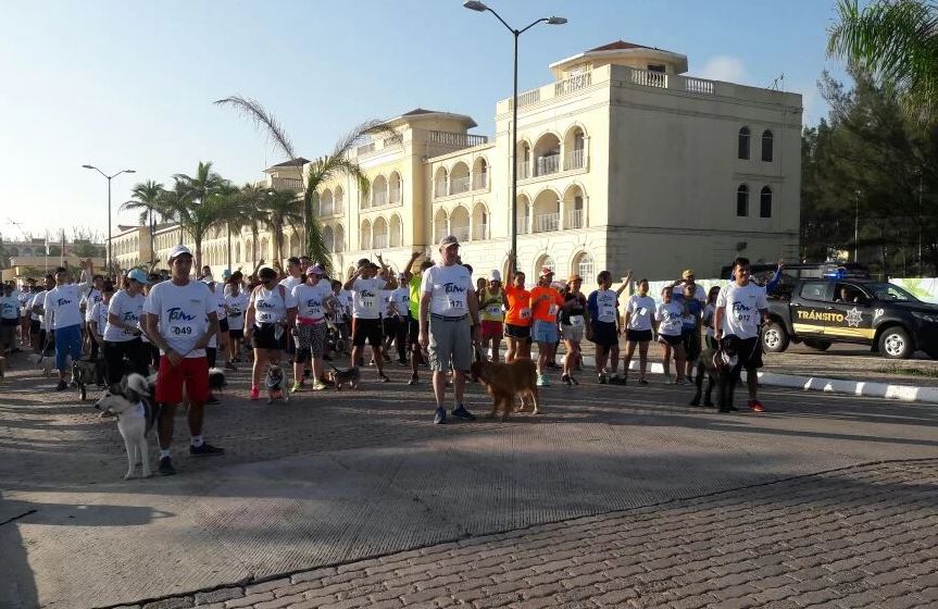 Carrera en beneficio de mapaches de playa Miramar 