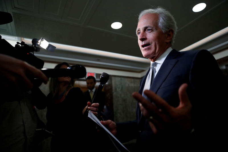 Bob Corker destacó que el presidente actúa “como si estuviera haciendo 'El aprendiz' o algo así”.