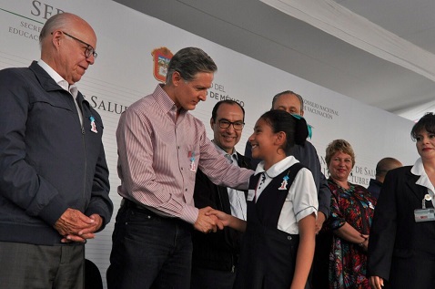 Durante la apertura de los trabajos. 
