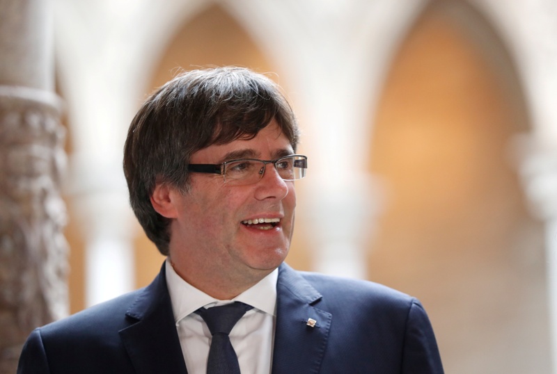 El presidente catalán, Carles Puigdemont.