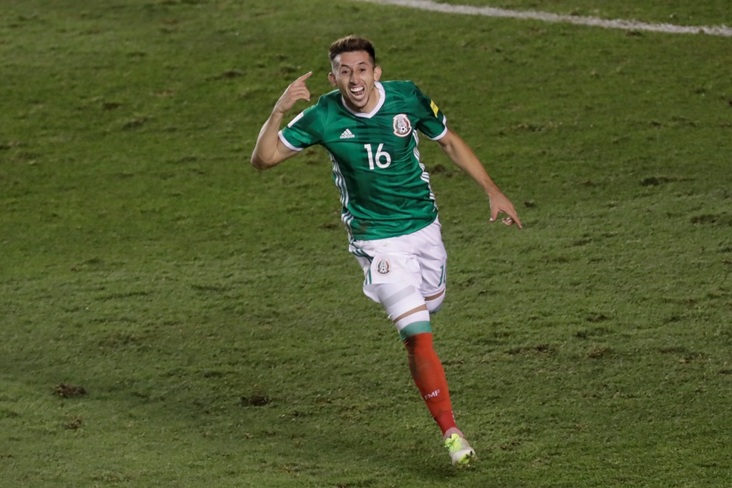 Héctor Herrera, jugador de la selección mexicana 