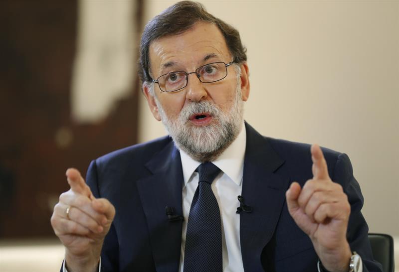"La separación de Cataluña no se va producir", advirtió Rajoy.