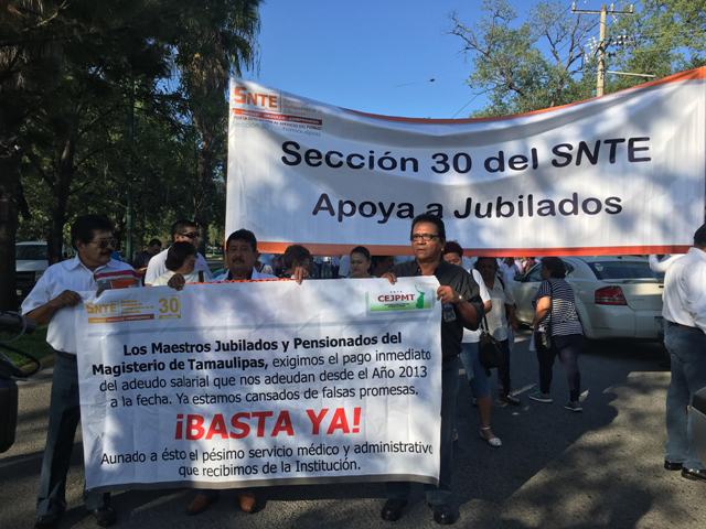 Marcha en Ciudad Victoria.