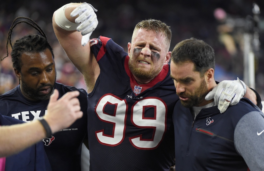 Una vez más, J.J. Watt no podrá jugar en México 