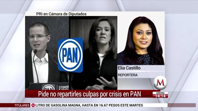 Jorge Carlos Ramírez señaló que el único responsable de la crisis en el PAN es Ricardo Anaya