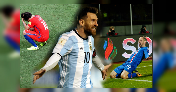 Chile quedó eliminado, Messi clasificó a Argentina e Islandia logró un histórico pase a Rusia