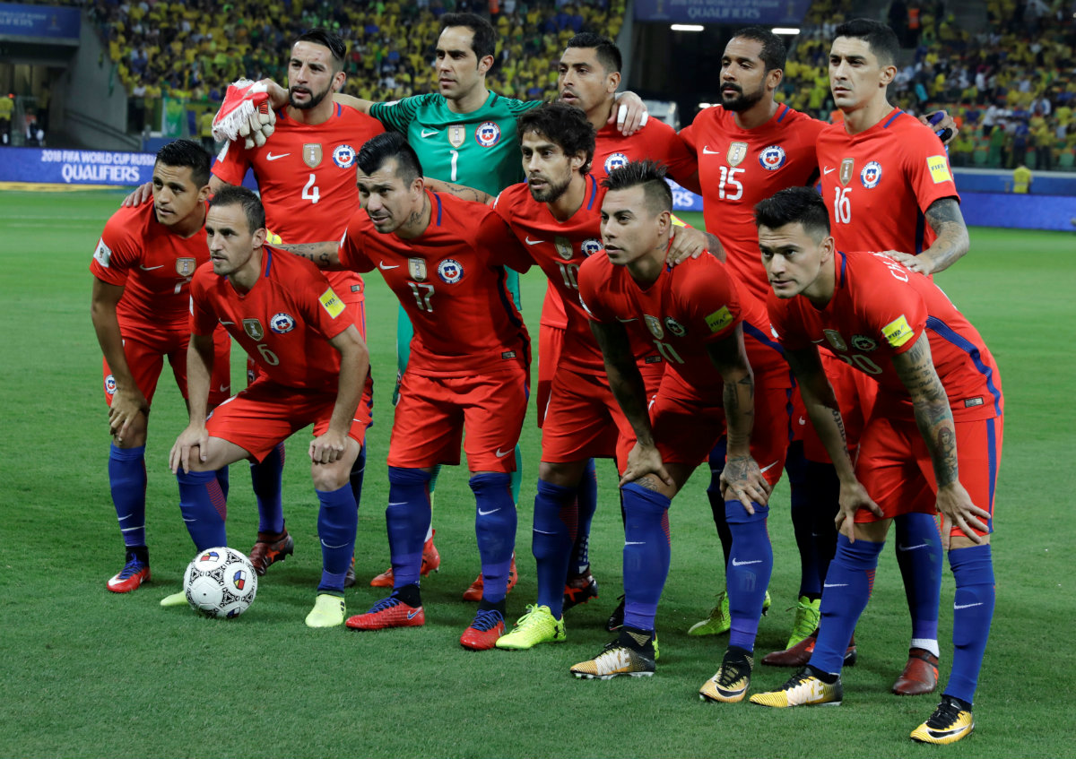 La selección chilena no consiguió su pase a Rusia 2018