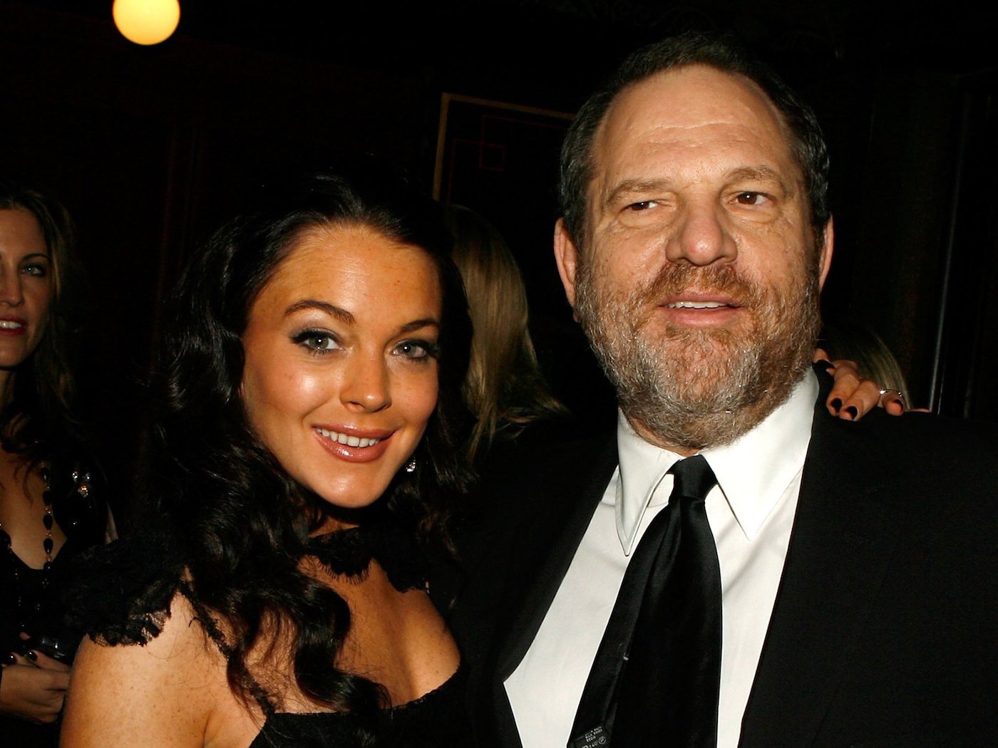 Lindsay Lohan defendió a Harvey Weinstein en Instagram. 