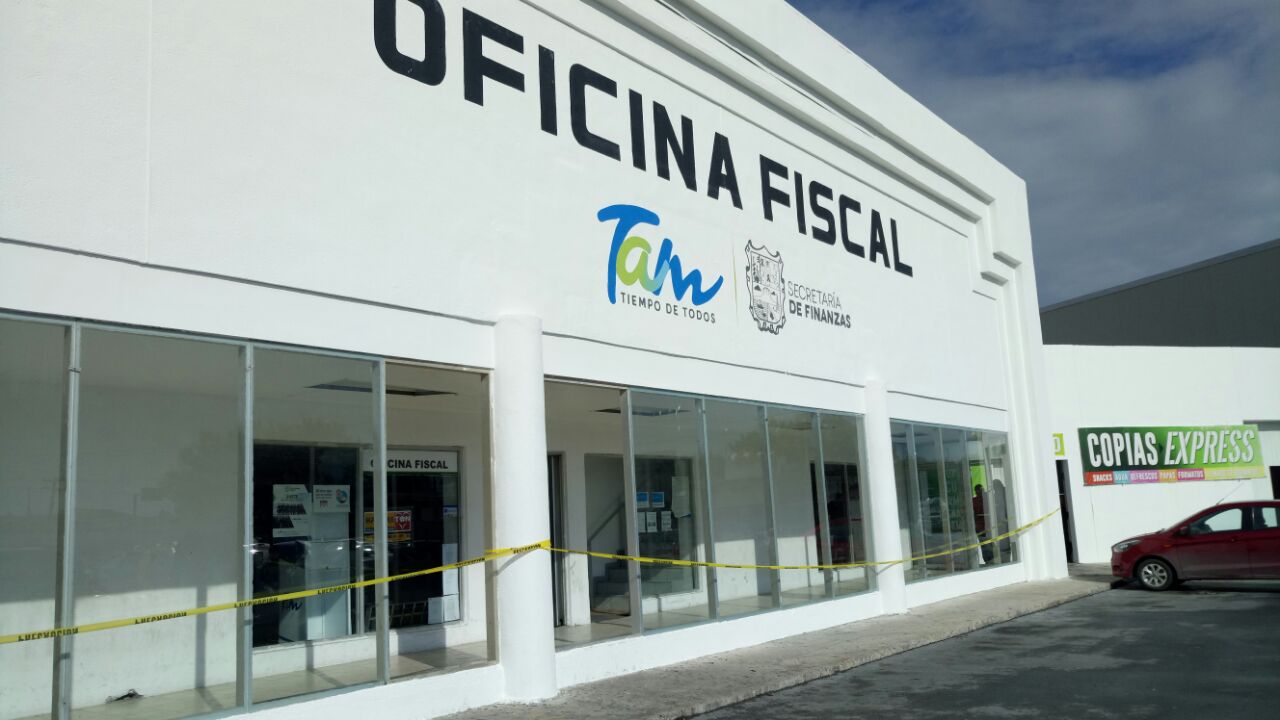 Cierran Oficina Fiscal en Reynosa.