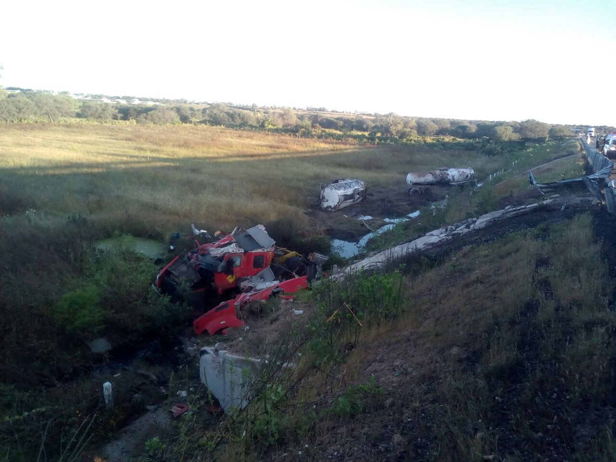 El accidente mortal ocurrió al filo de las 9:00 de la mañana.