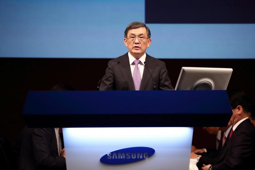 El presidente ejecutivo del gigante surcoreano Samsung, Kwon Oh-Hyun .