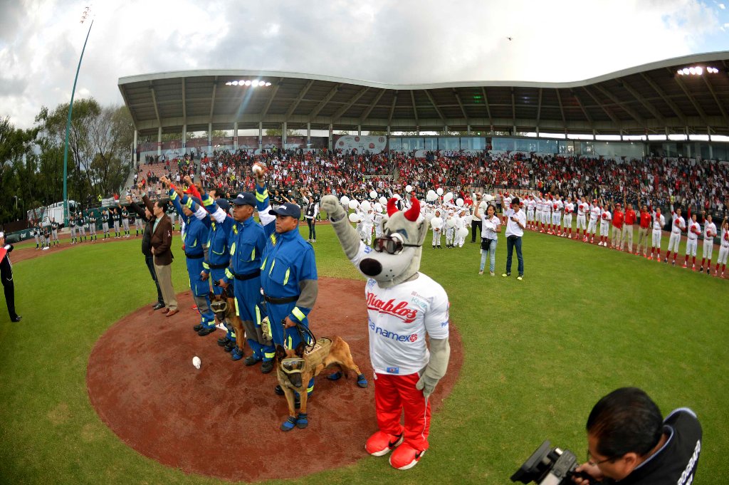 Diablos Rojos realiza homenaje a rescatistas del 19 de septiembre