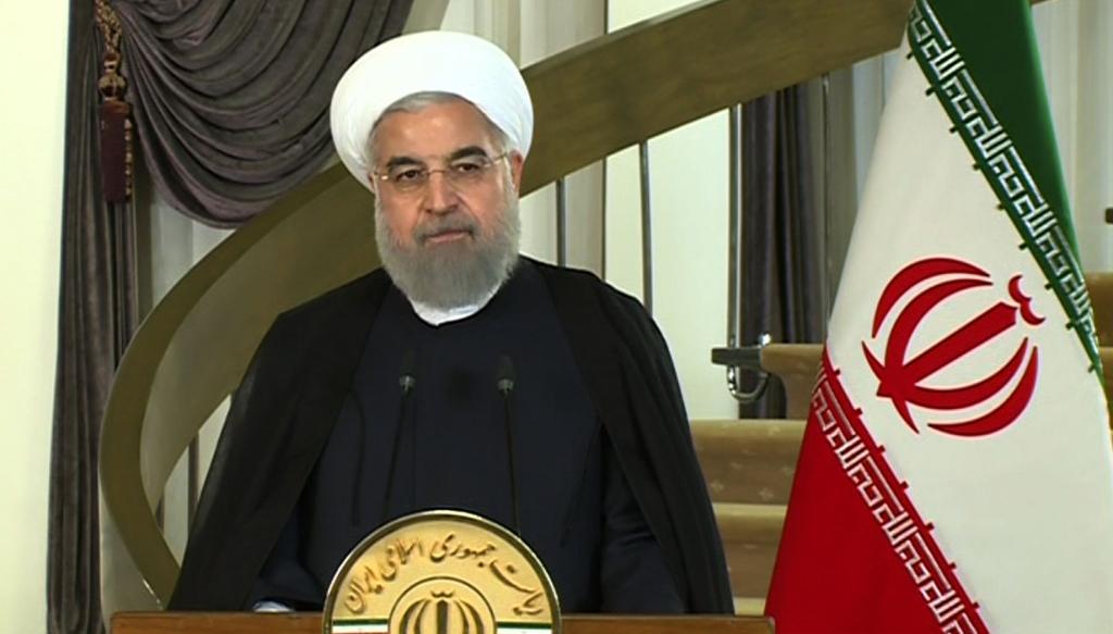 El presidente de Irán, Hasan Rohani.