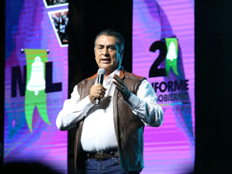 El gobernador de Nuevo León, Jaime Rodríguez Calderón. 