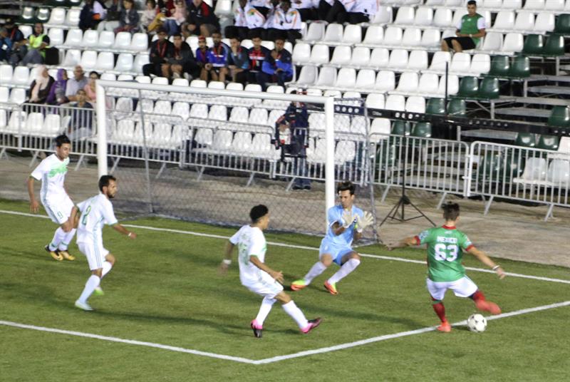 México durante un partido del Mundial de minifutbol