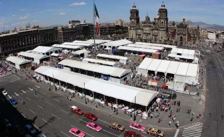 Mil 400 actividades en la FIL Zócalo