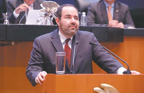 El senador Raúl Gracia Guzmán presentó la iniciativa.