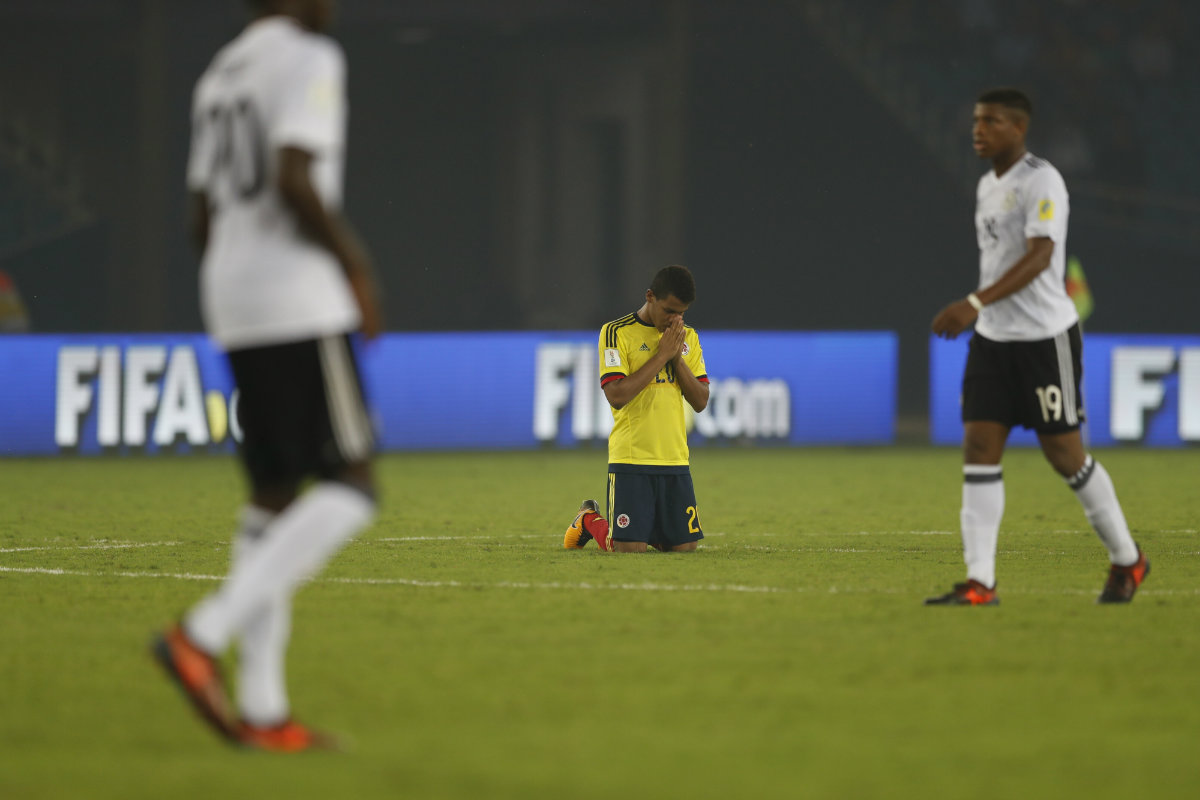 Colombia se despide del Mundial Sub 17 tras caer 4-0 ante Alemania