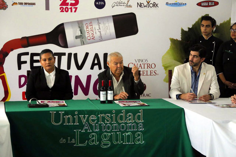 El festival se desarrollará en "Vinos Cuatro Ángeles" de Torreón. 