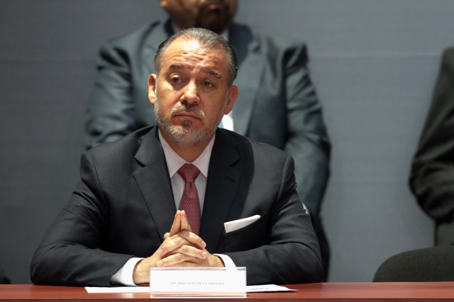 Raúl Cervantes, ex titular de la PGR.