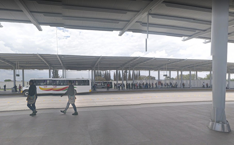 Terminal del SIT en Timoteo Lozano. 