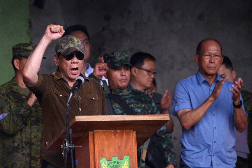 El presidente de Filipinas, Rodrigo Duterte. 