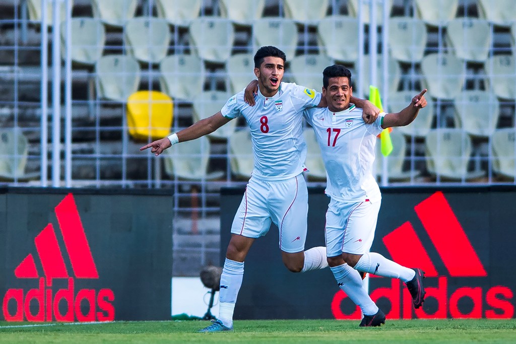Irán se fue adelante en el marcador con un penal
