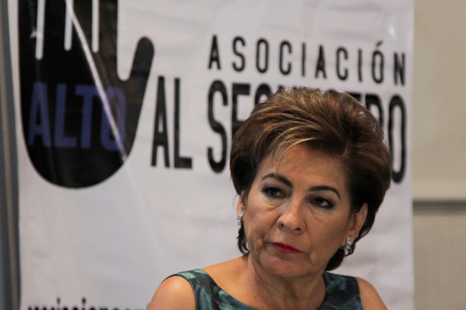Isabel Miranda de Wallace aseguró que los estados donde más secuestros se registraron durante septiembre fueron Zacatecas, Veracruz y Colima.