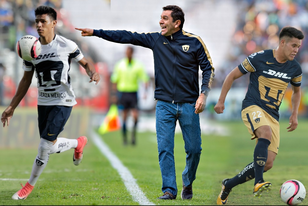 Jesús Gallardo, David Patiño y Alan Acosta