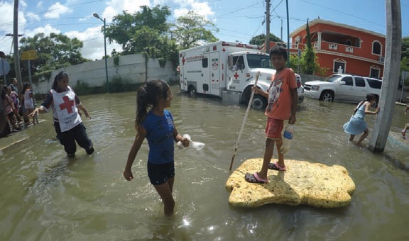 Las recientes lluvias dejaron a diversos sectores de Tampico, Madero y Altamira bajo el agua.