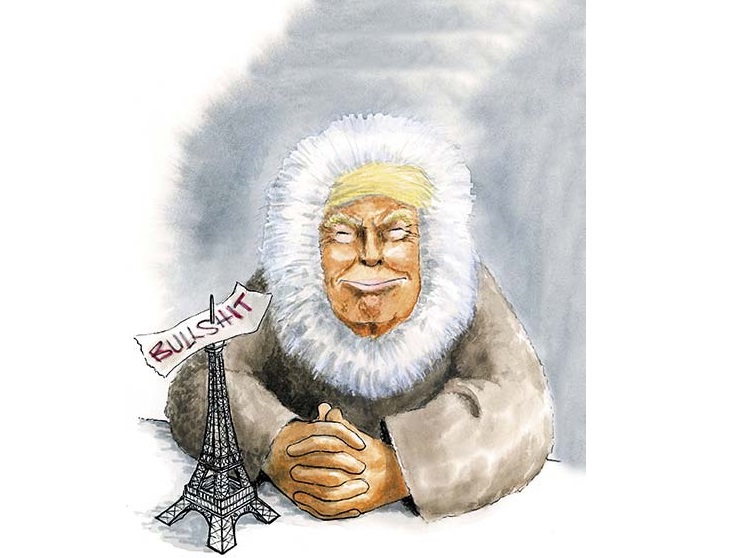 Trump afirmó que el Acuerdo de París impone a su país “draconianas” cargas legales, productivas y económicas.