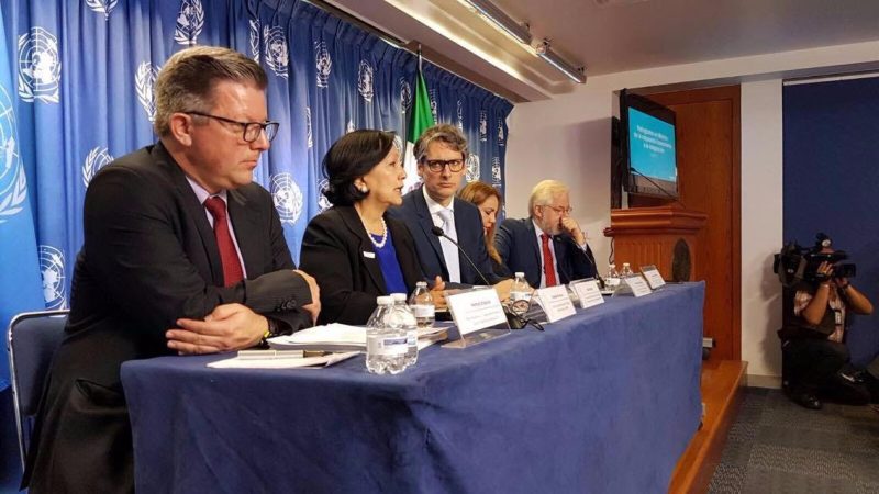 García Medina fue invitada por el Alto Comisionado de Naciones Unidas para Refugiados, el diplomático italiano Filippo Grandi.