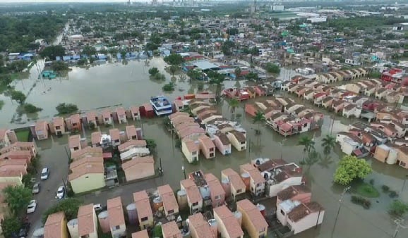La zonas bajas de la urbe industrial y los asentamientos irregulares son vulnerables a las inundaciones.