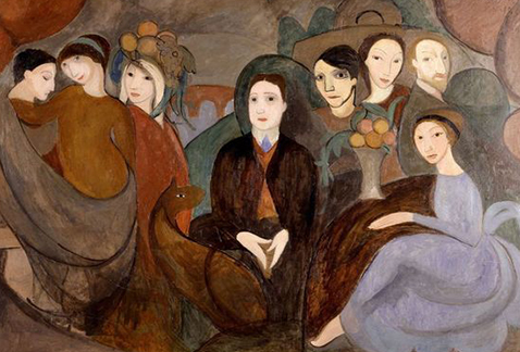 'Apollinaire y sus amigos' (1909)