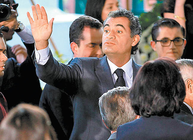 El líder nacional del PRI. 