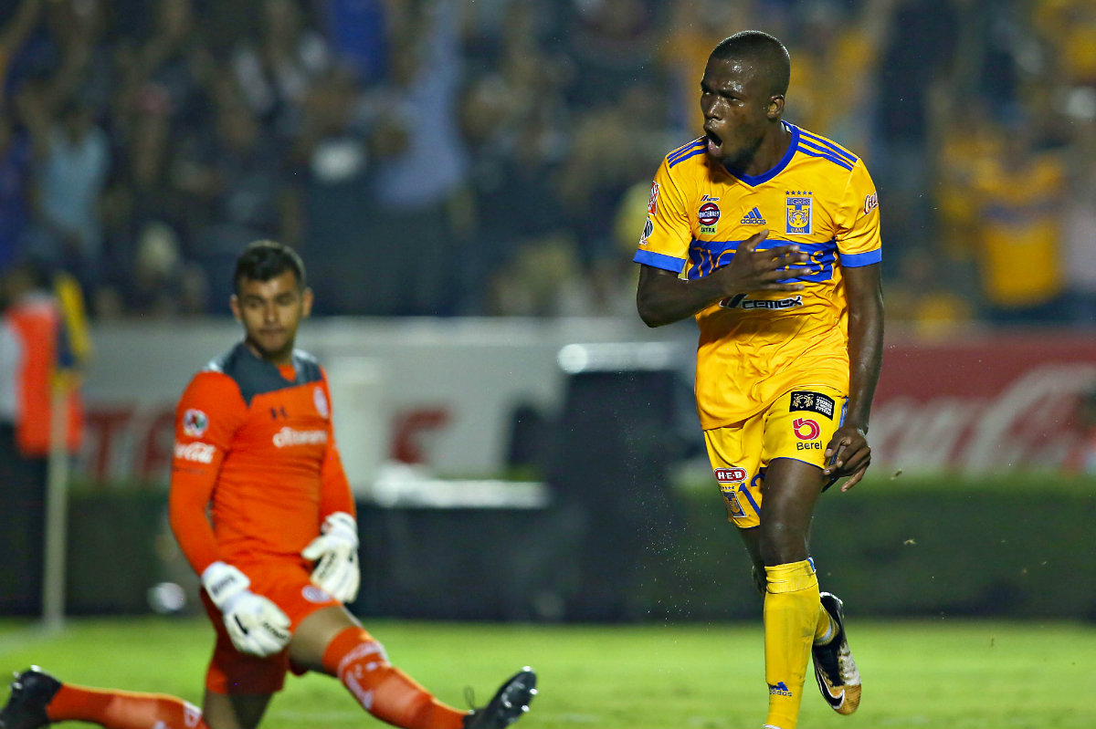 Enner Valencia anotó doblete en el partido