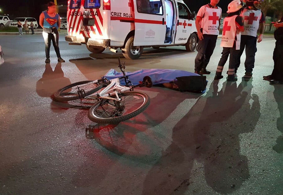 Muere ciclista arrollado en Diagonal Reforma de Torreón. 