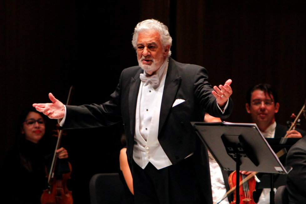 Plácido Domingo interpretó Nemico della patria. 