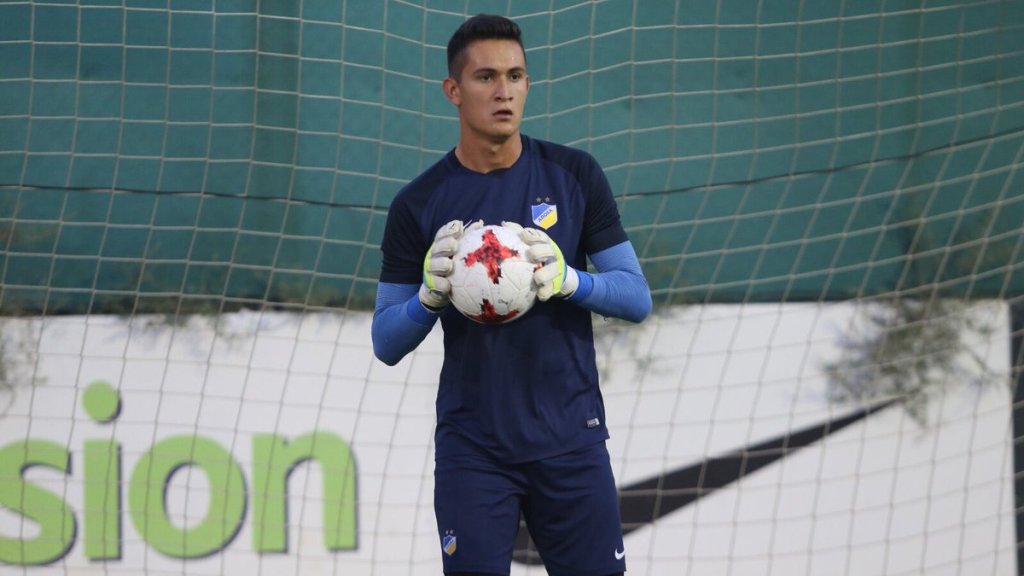 Raúl Gudiño en el APOEL de Nicosia 