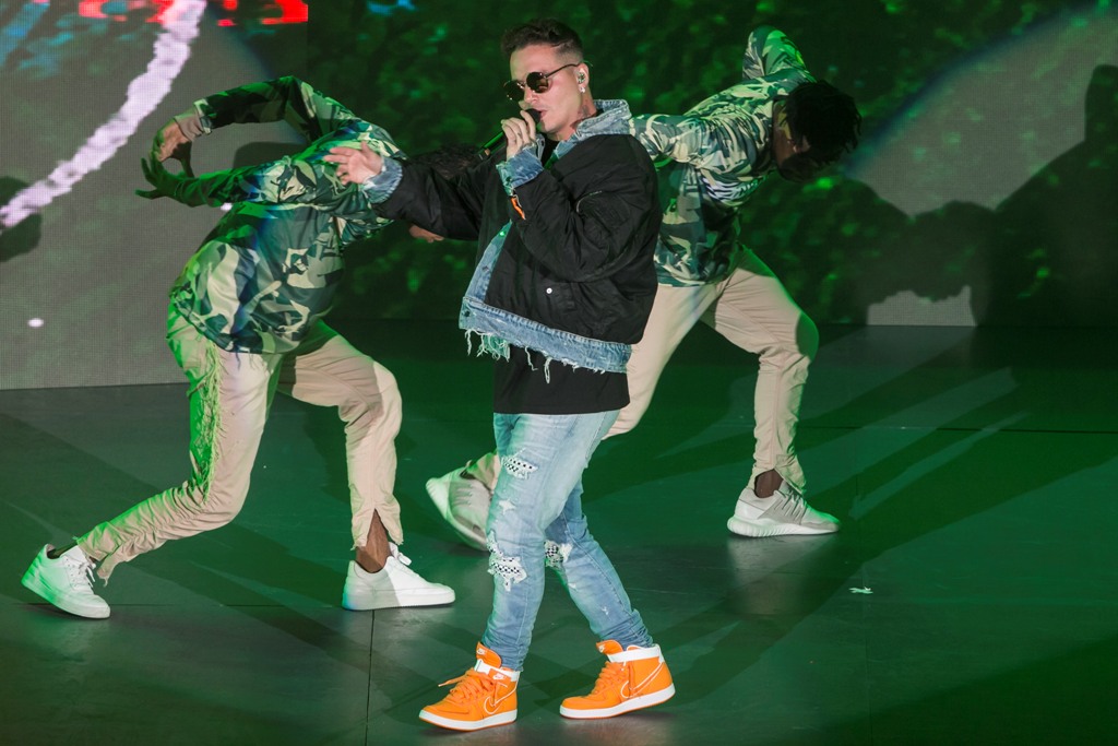 J Balvin se presentó en el Auditorio Nacional ante 10 mil personas. 