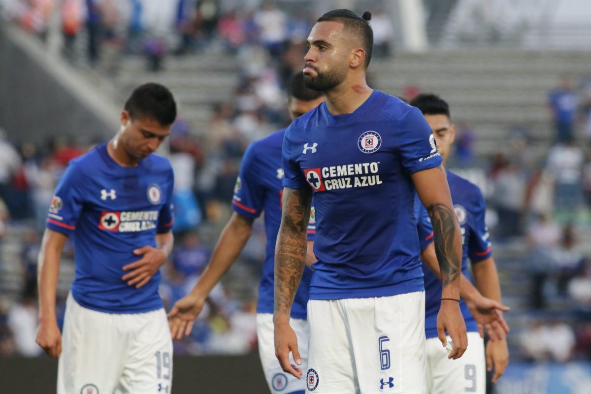 Cruz Azul tras perder ante Lobos BUAP