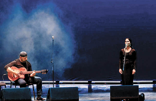 János y Mónika Lakatos, del conjunto europeo. 