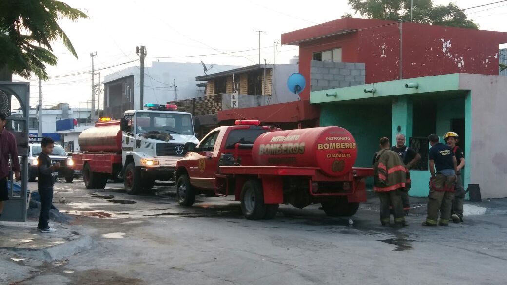 Las autoridades no reportaron lesionados.