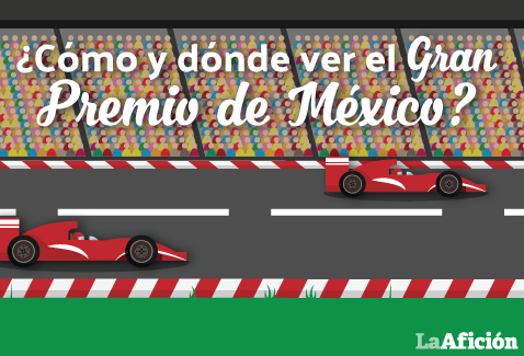 Dónde y cómo ver el Gran Premio de México 