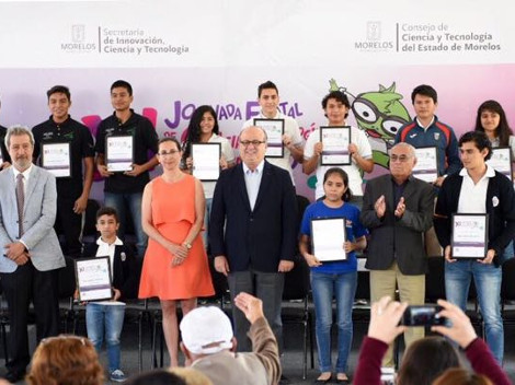 El gobernador Graco Ramírez, aseguró ante los premiados de las olimpiadas estatales y federales que Morelos se mantendrá entre los primeros estados co
