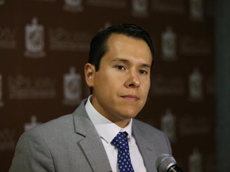 El diputado panista Daniel Carrillo. 