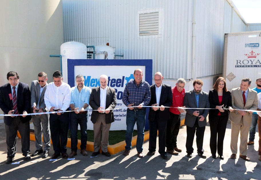 La empresa empresa Mex steelOp co se instaló en Acuña.