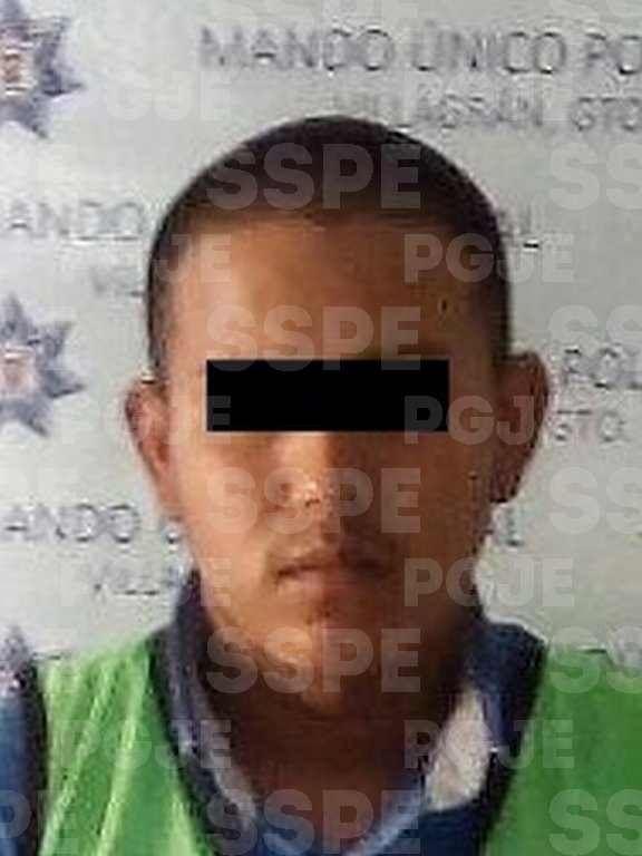 Presunto distribuidor de droga.