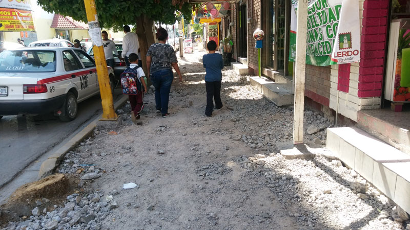 La alcaldesa María Luisa González Achem, informó que el recurso federal estaba etiquetado para la avenida Francisco Sarabia.